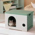 Pawz Outdoor Indoor Dogs Kennel Plastic Puppy Pet House-2050056793257807879