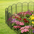 Mountview 10 Pcs Garden Fence Border Rustproof Metal-2050056905753235462