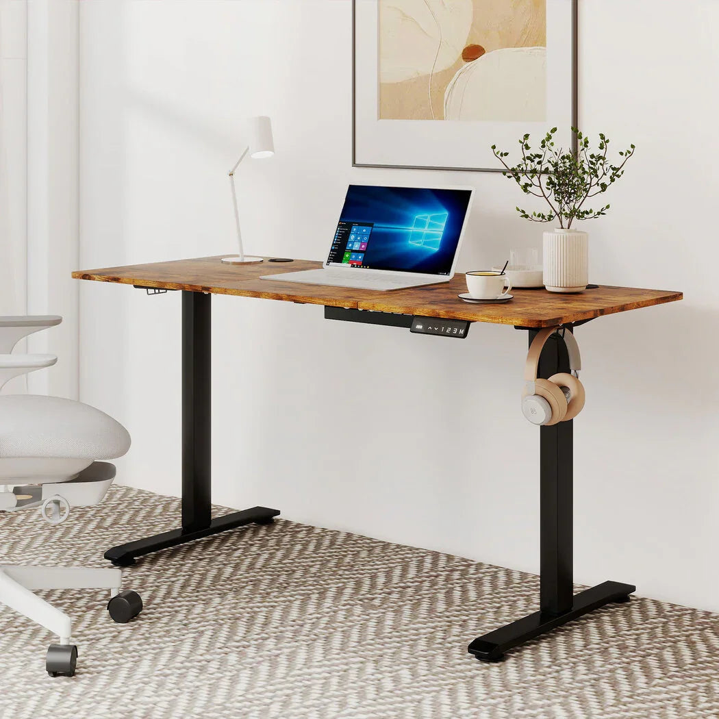 Levede Electric Standing Desk Height Adjustable 140cm-2050056894671884295