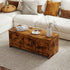 Levede Storage Bench Rustic Wooden Storage Cabinet-2050056909750407175