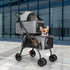 PaWz Two-tier Pet Stroller Double Dog-2029387239179554823