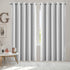 2x Blockout Curtains Panels 3 Layers Grey-2065254605146689542