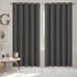 2x Blockout Curtains Panels 3 Layers Charcoal-2029387284243156998