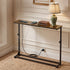 Levede Narrow Sofa Table Power Ports Behind Console Side Adjustable Living Room-2050059017300086792