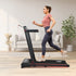 Treadmill Foldable Walking Pad Remote Control LED Display Home Fitness