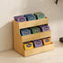 Toque Vertical Bamboo Tea Organizer Holds 180 Tea Bags-2006732763629228039