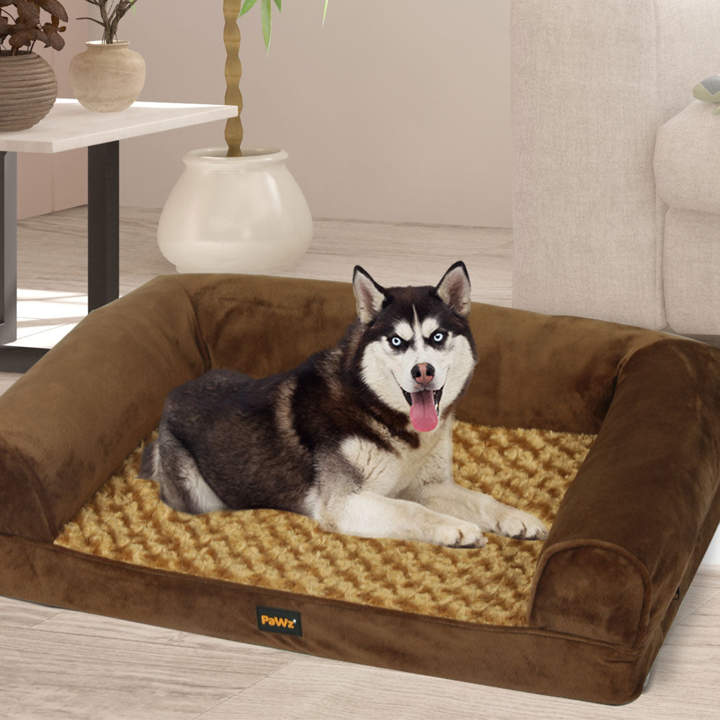 PaWz Pet Bed Sofa Dog Bedding Soft Warm L-1894516777250066439