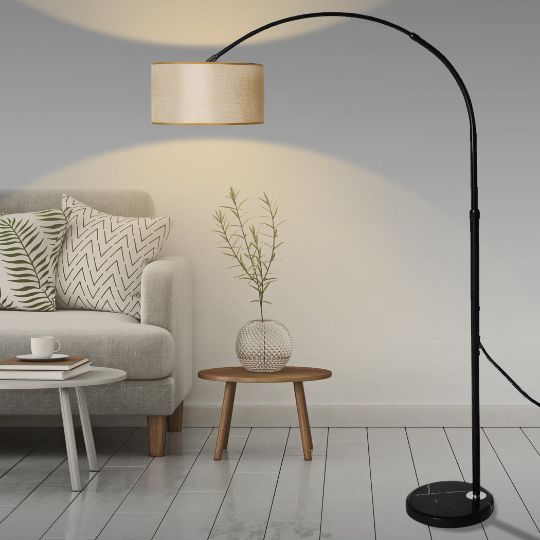 EMITTO Modern LED Floor Lamp Reading Grey-1864184390356176903