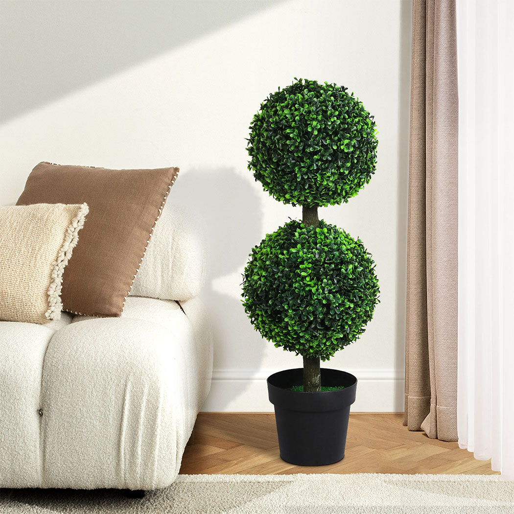 Lambu Artificial Double Ball Boxwood Trees