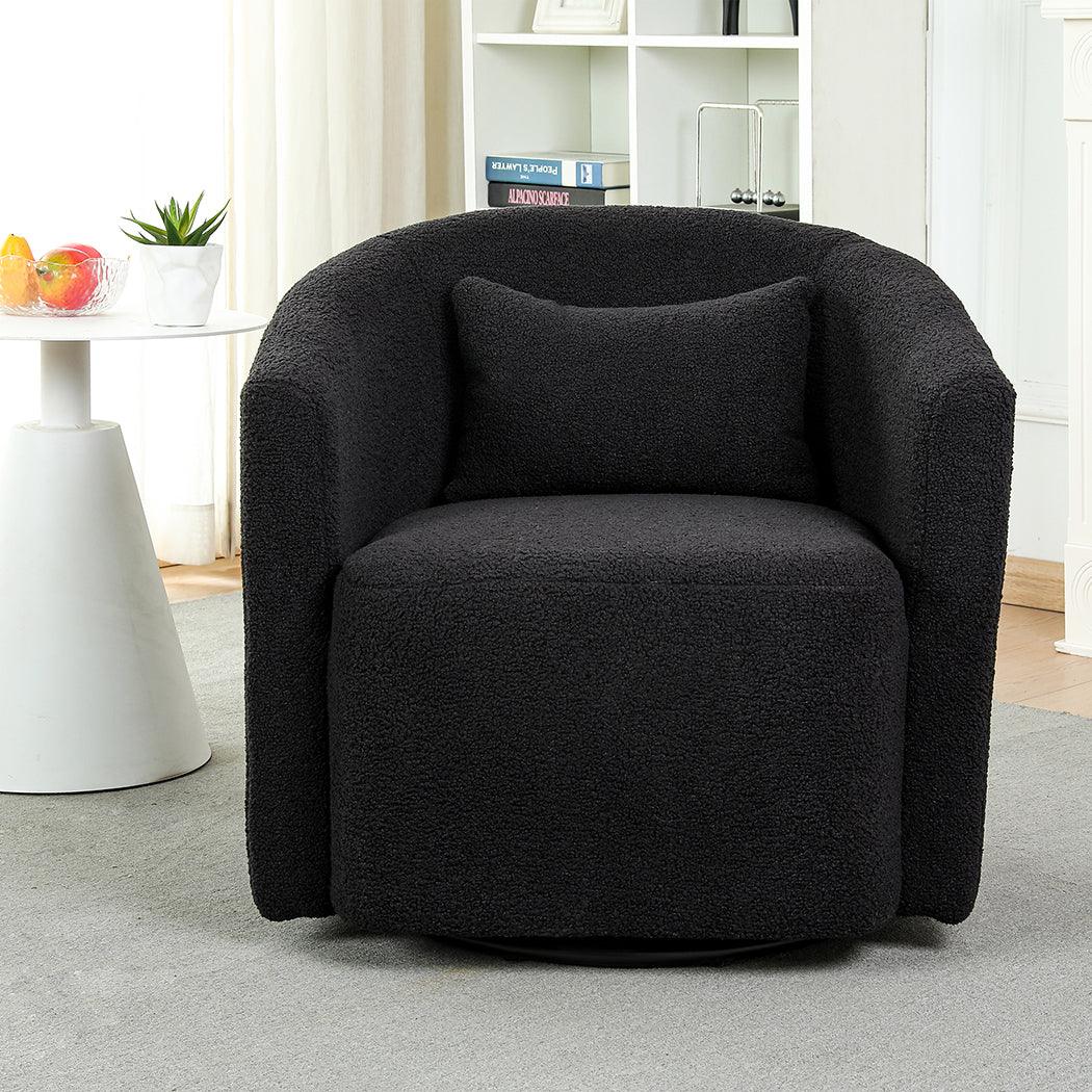 Levede Fleece Rocking Chair-2018816921633427463