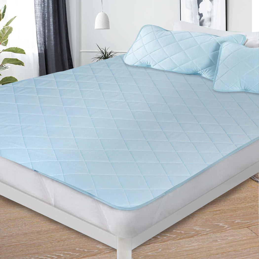 Dreamz Mattress Protector Cool Topper Double-1864184428260102151