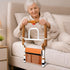 Levede Bed Rail Foldable 2 Handle Adjustable Height Non-Slip Grip Orange-2100034938442223623