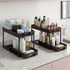 Toque 2 x Under Sink Organizer 2 Tiers Storage Sliding Drainage Kitchen Bathroom-2050056777474641927