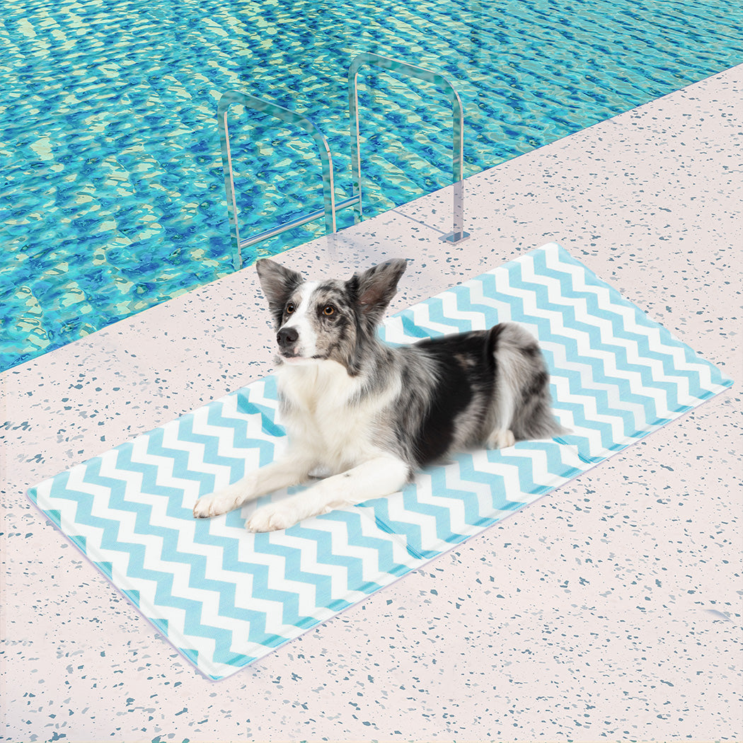 Pawz Pet Cooling Mat L Blue