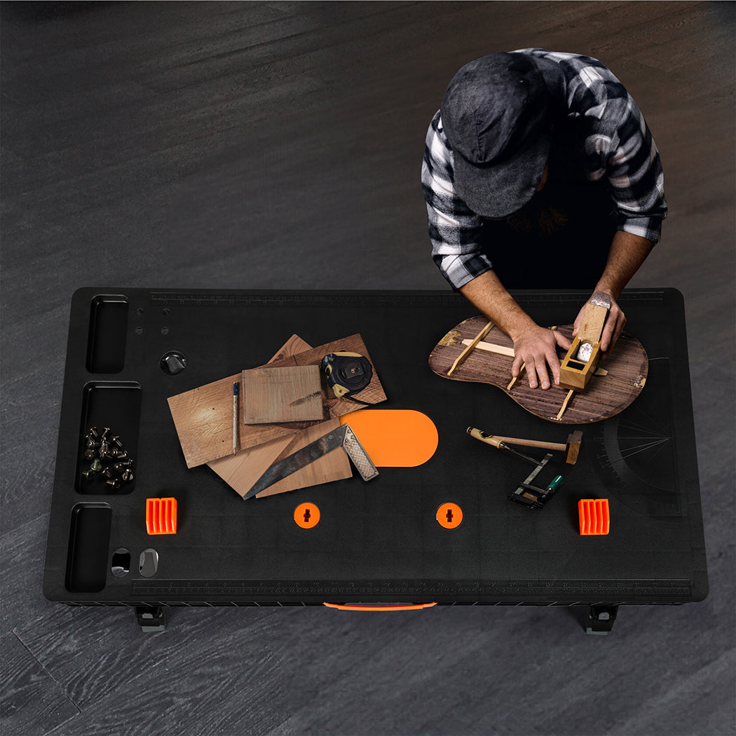 Traderight 5-in-1 Work Table Foldable Workbench 400kg-1919892814355894279