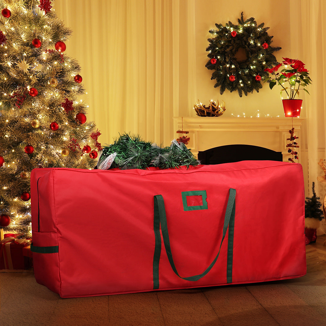 Christmas Tree Storage Bag Large Red-2006732887994535943