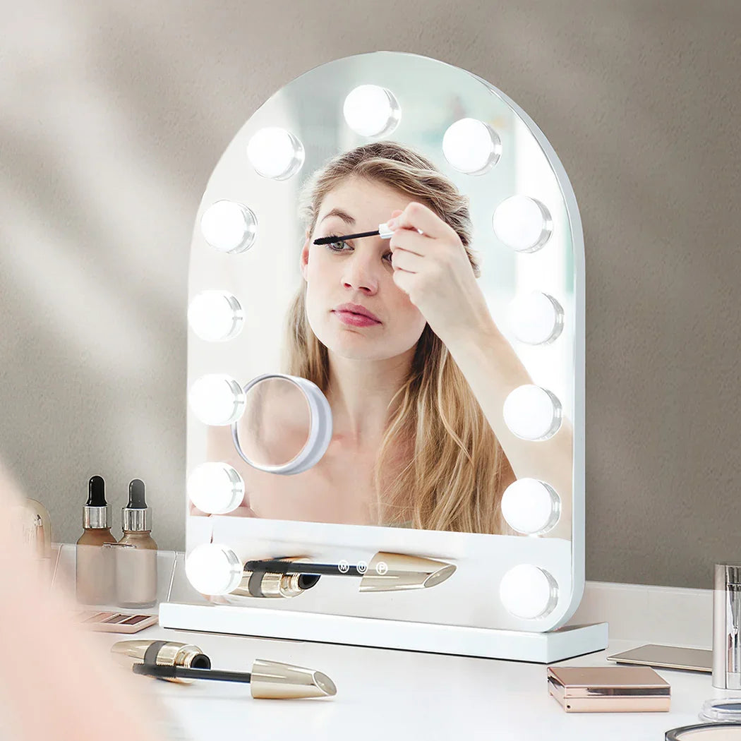Yezi Makeup Mirror White-2018816830822551559