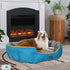 PaWz Electric Pet Heater Bed Heated XL Blue X-Large-2029387227167068167