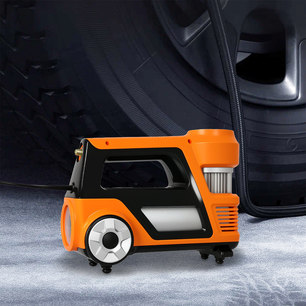 Manan 150PSI 12V Car Tyre Inflator Digital Air Pump LED-2006733387800383495