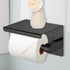 Toilet Paper Holder Roll Bath Tissue Black-1864184248810999814