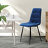 Levede 4x Dining Chairs Kitchen Velvet Blue-2006733264299102215