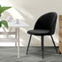 Levede 2x Dining Chairs Kitchen Cafe Black-2006733258255110151