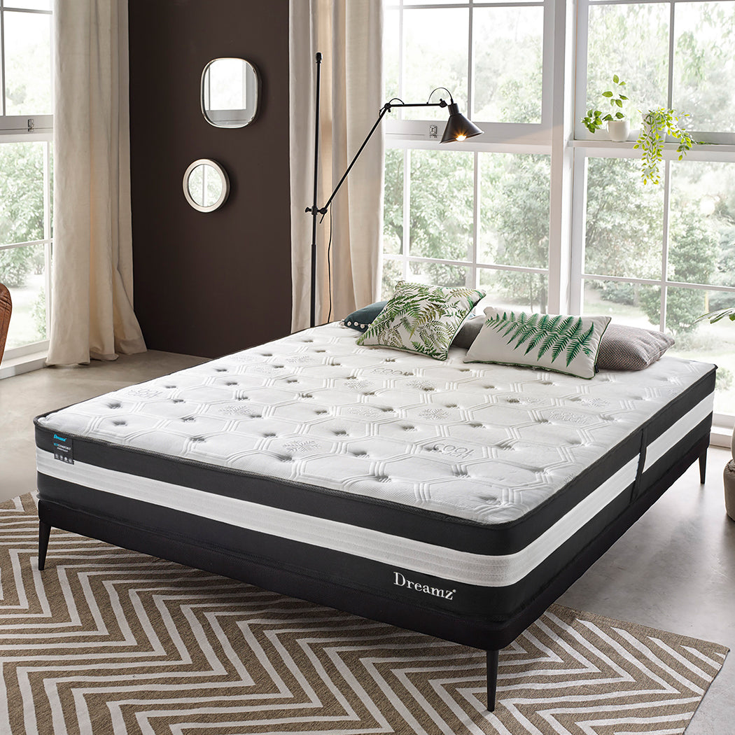 Dreamz Double Cooling Mattress 5 Zone 25cm-1864184423277268999