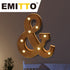 LED Metal Letter Lights Free Standing-1942353640740229127