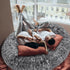 PaWz Replacement Pet Bed Cover Zipper Charcoal Cover-1864184539476267015