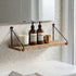 Levede Floating Wall Mounted Shelves Rustic 2Pcs Storage Display Bedroom Kitchen-2050059024308768775