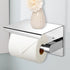 Toilet Paper Holder Roll Bath Tissue Silver-2018816622571163654