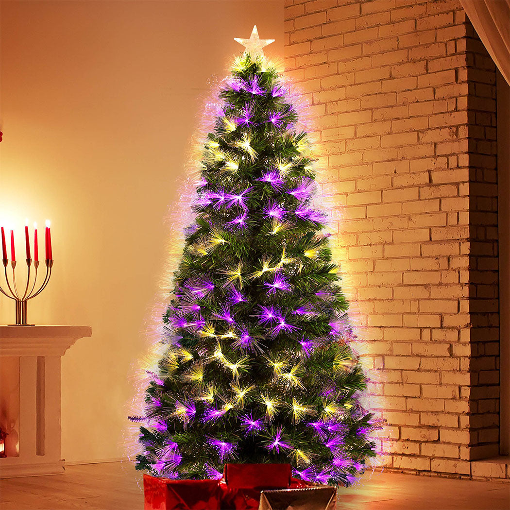 SANTACO Christmas Tree Fibre Optic 1.8M