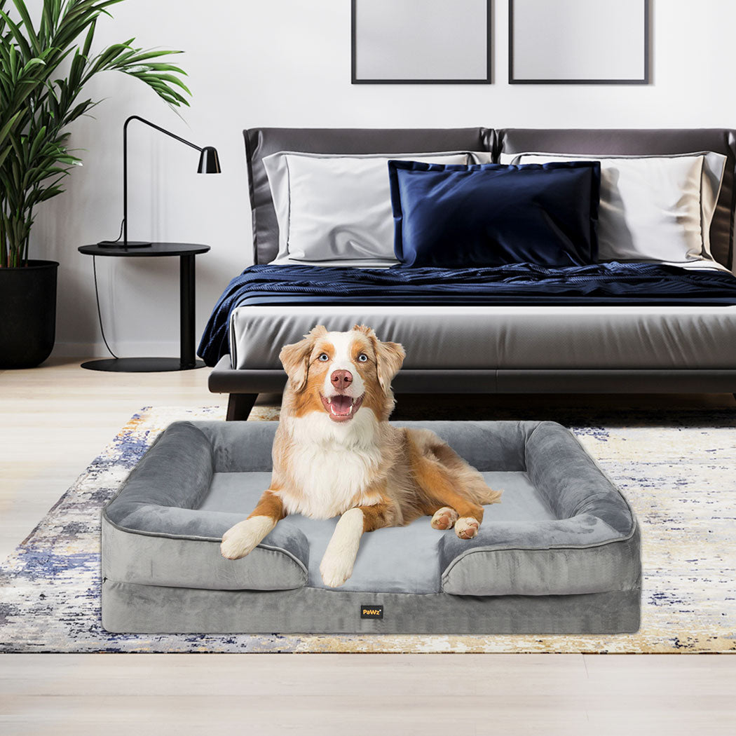 PaWz Memory Foam Pet Sofa Bed Cushion L Large-1864184544534597639