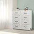 Levede Storage Cabinet Tower Chest Beige-2006733262323585030