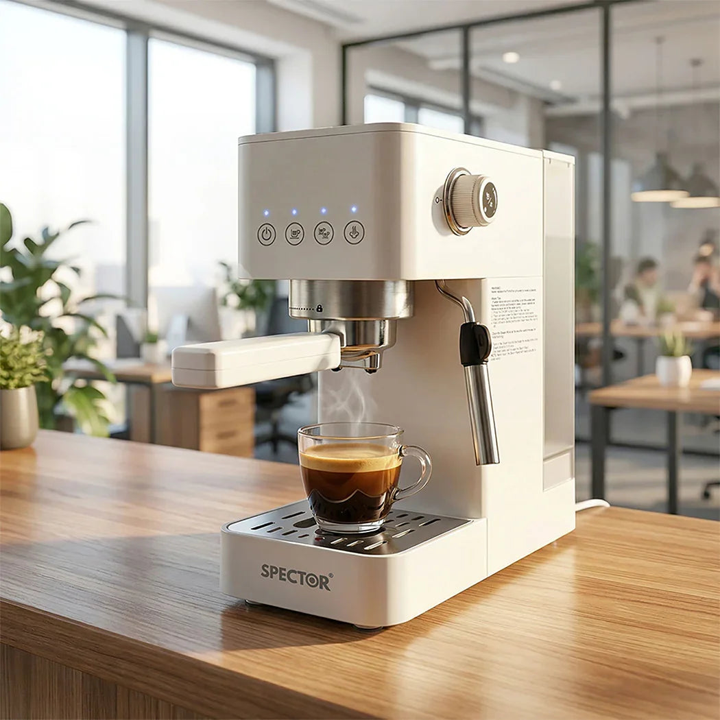 Spector Espresso Coffee Machine Maker 20 Bar Milk Frother Cappuccino Latte Cafe-2050056761569841159