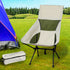 Levede Camping Chair Folding Outdoor Large Beige-1864184454625497095