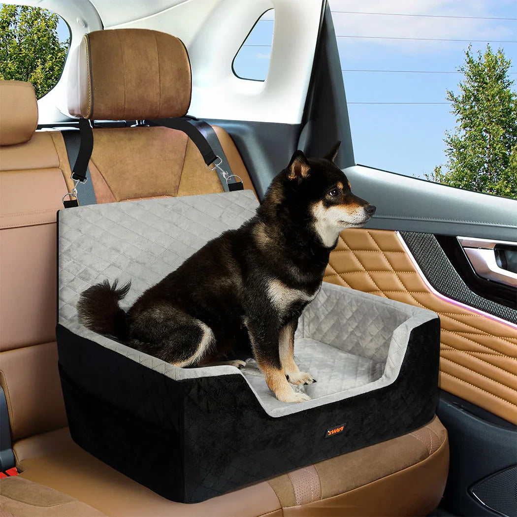 Pawz Dog Car Booster Seat Belt Pet Safe Protector Travel Bed-2018816756667256839