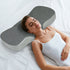 Dreamz Memory Foam Pillow Pillowcase Supprt Grey Rebound-2029387207172820999