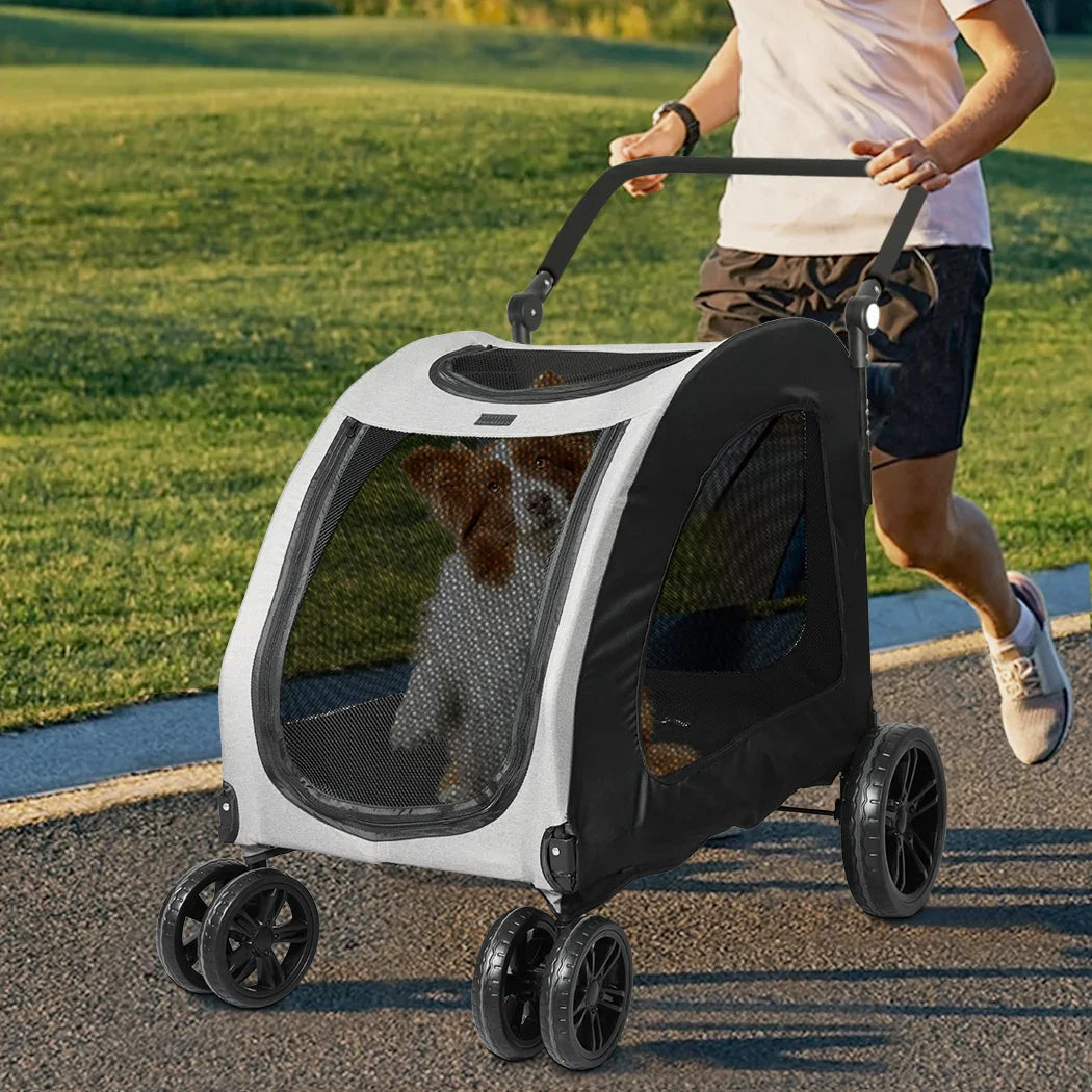 PaWz Pet Dog Stroller Pram Carrier Cat-2006733032324730887