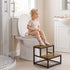 Levede 2-Step Stool Non Slip Portable Bathroom Kitchen Kids Adult Pet Use Brown-2050059013835591687
