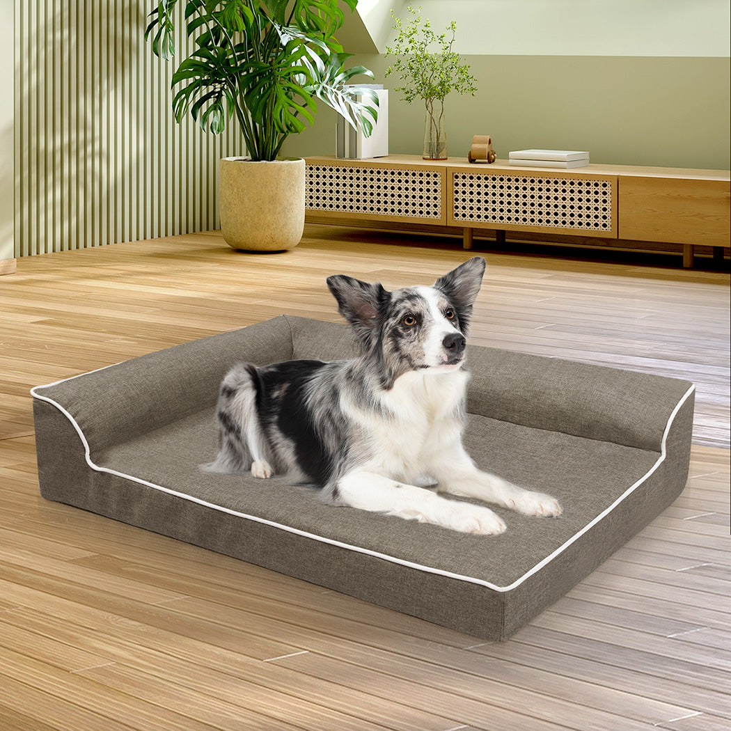 Pawz Orthopedic Dog Bed XL Coffee