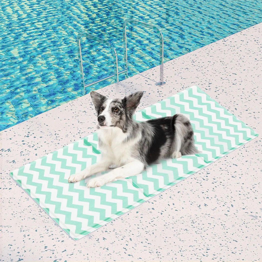 Pawz Pet Cooling Mat L Green-2029387201267240967