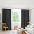 Marlow 2XBlockout Curtains Chenille 180x250 Grey CD1016-180x250-DG-2065254607277395975