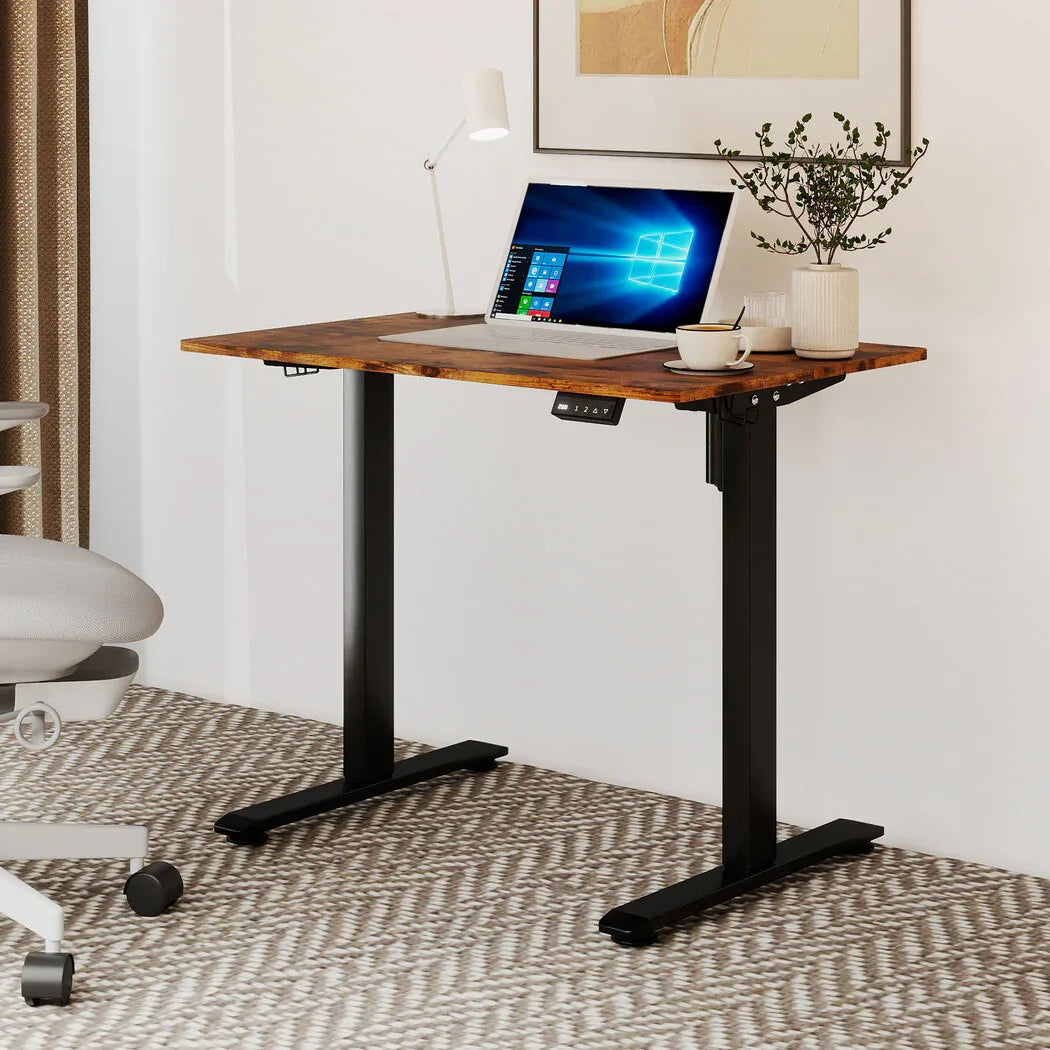 Levede Electric Standing Desk Height Adjustable 90cm-2050056895225532423
