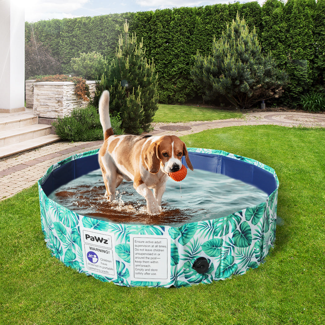 PaWz 100cm Pet Dog Swimming Pool Cat L Large-1973193670937153543