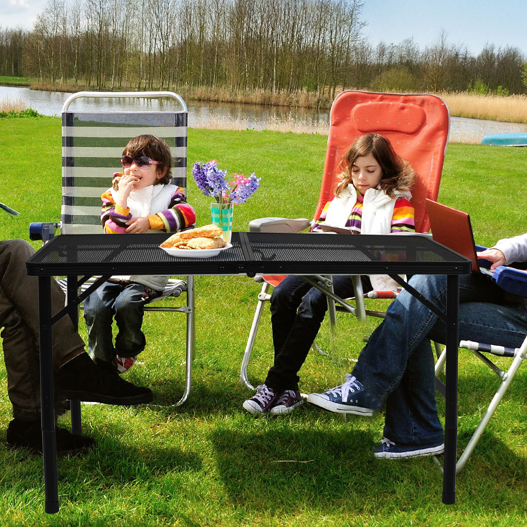 Levede Grill Table BBQ Camping Tables Large-2065254376771031047