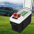 Spector Portable Car Fridge 12V Mini Refrigerator Freezer Camping Travel Cooler-2006732856738582535