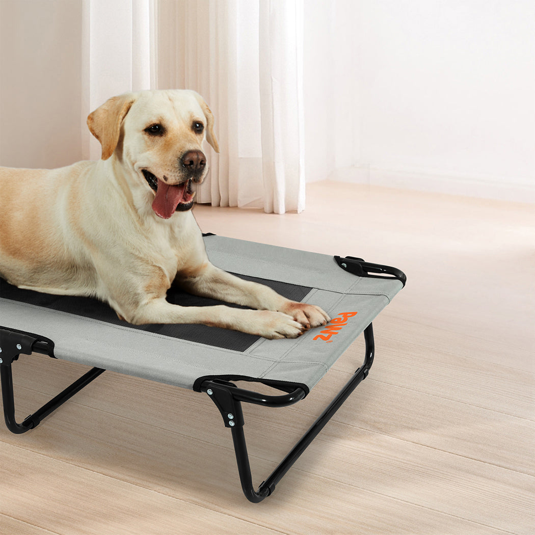 Pawz Pet Elevated Bed Dog Raised Trampoline Foldable Large L Size-1937319823684014087