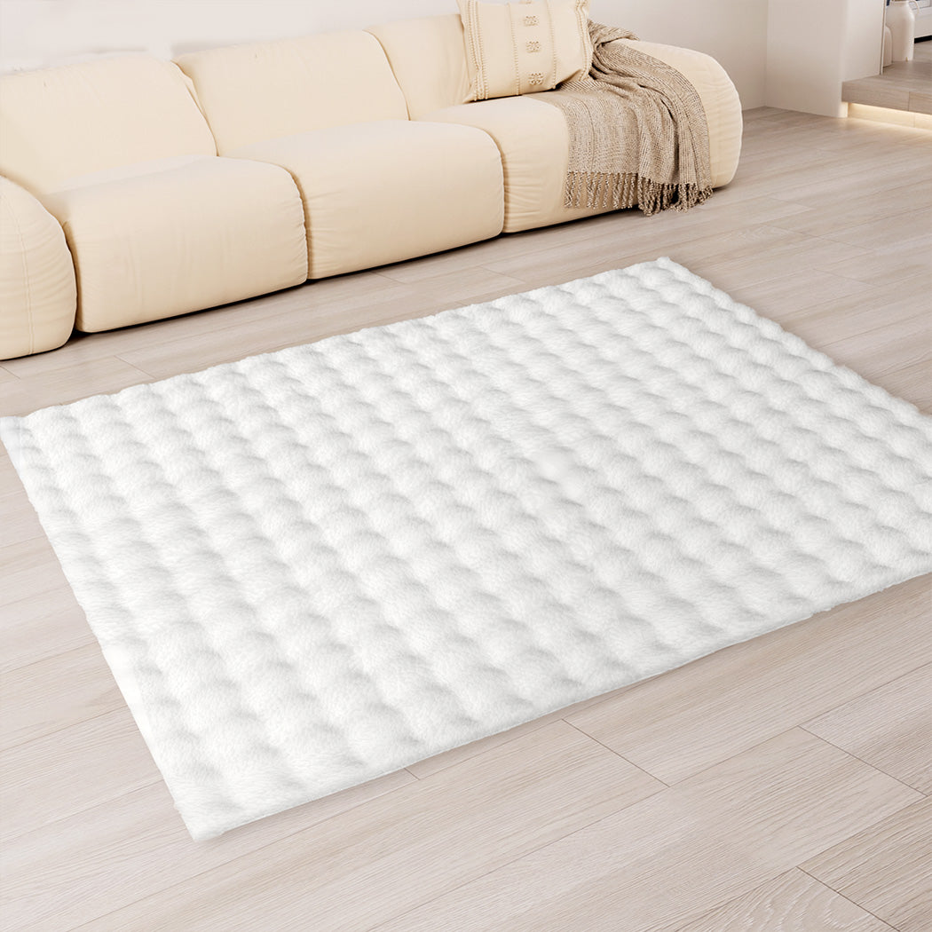 Marlow Area rug large Shaggy Faux Rabbit Fur 120x160CM-1910149776859598855