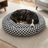 Pawz Circular Plush Dog Cosy Bed Calming Pet Plush Bed-2050056800635588615